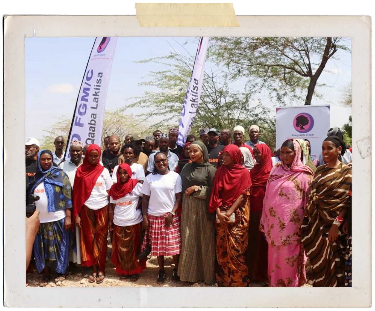 FGM stakeholder forum in Garbatulla, with chiefs, women, elders, youth, religious leaders and survivors.